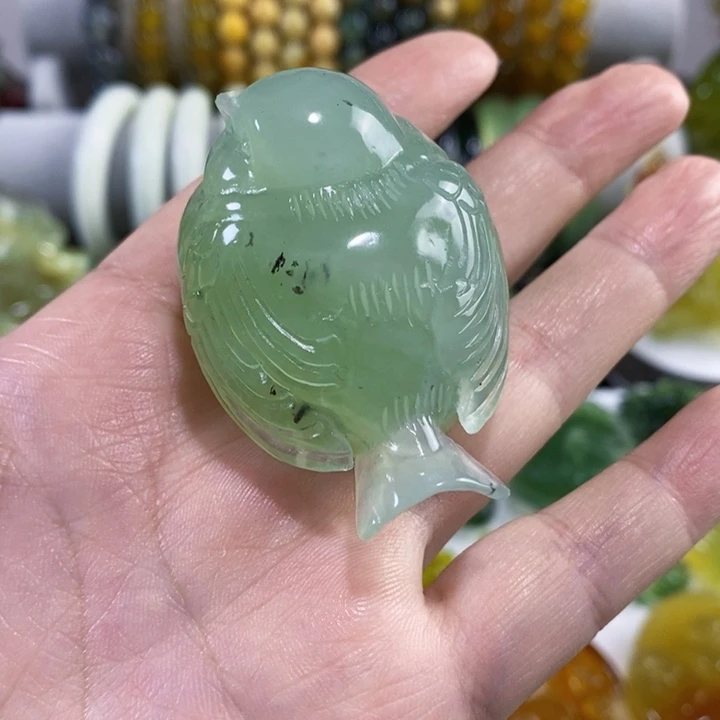 未镶嵌岫玉手把件