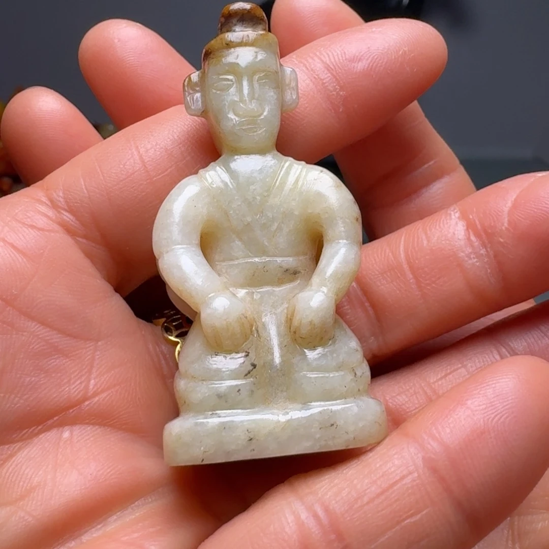 和田玉（糖玉）未镶嵌颈饰