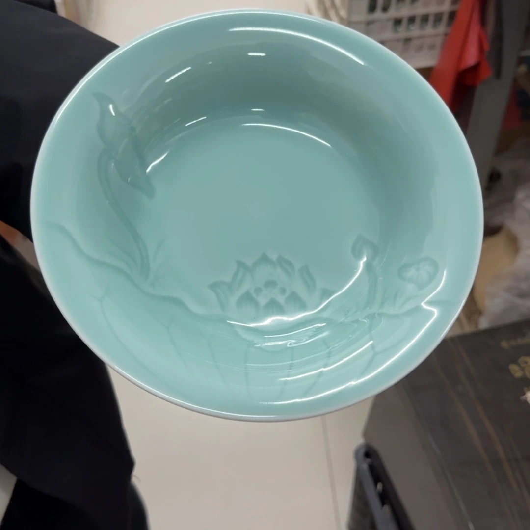 龙泉青瓷茶具微瑕6287