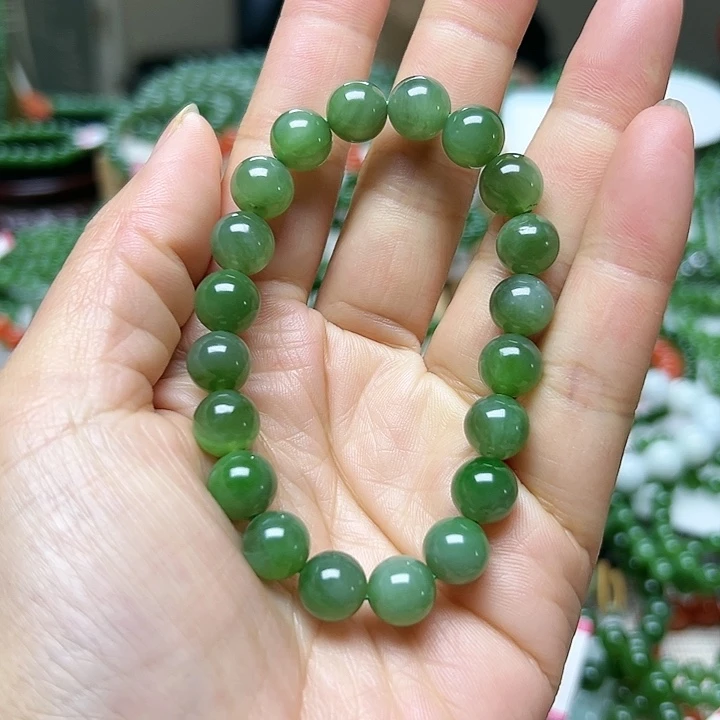 和田玉（碧玉）手串未镶嵌