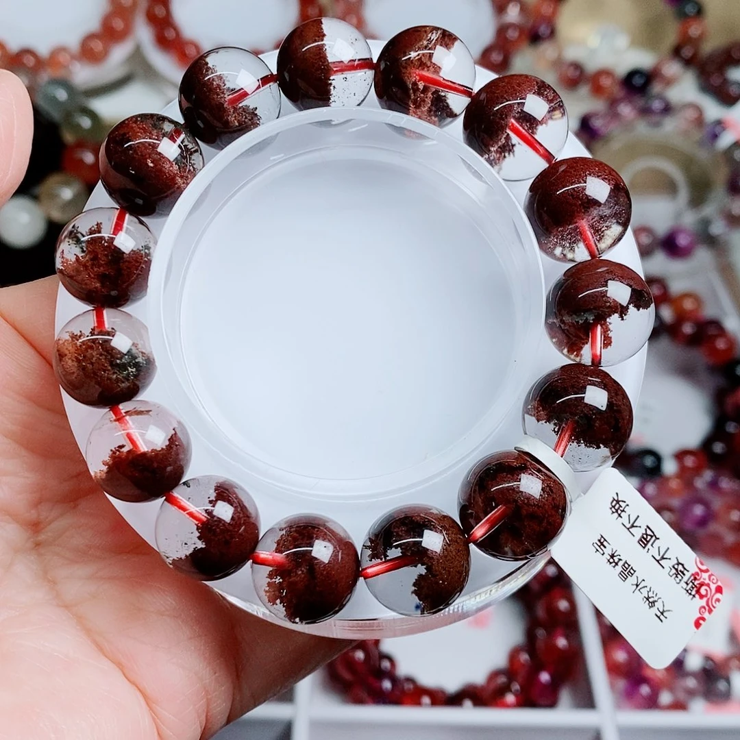 手串未镶嵌水晶红幽灵