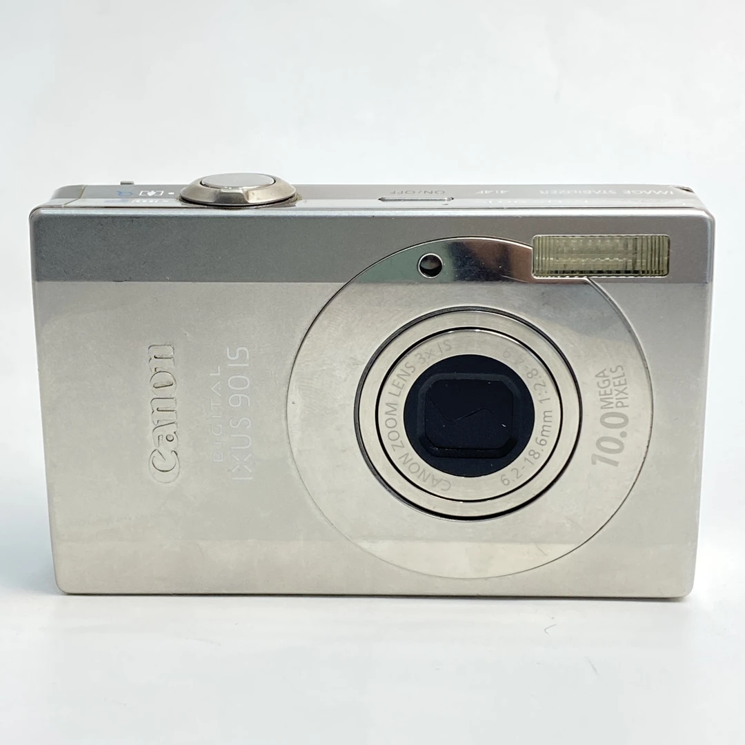 95新 Canon/佳能 ixus90银色1000w像素3x光变ccd数码相机