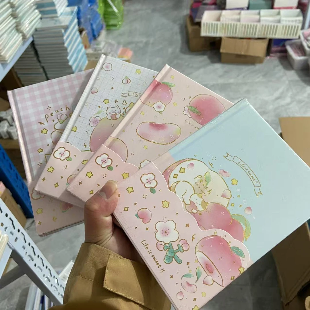 广博 - 桃之夭夭 B6 硬壳手账本