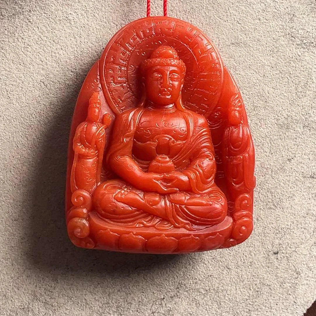 南红玛瑙南红吊坠未镶嵌锦*