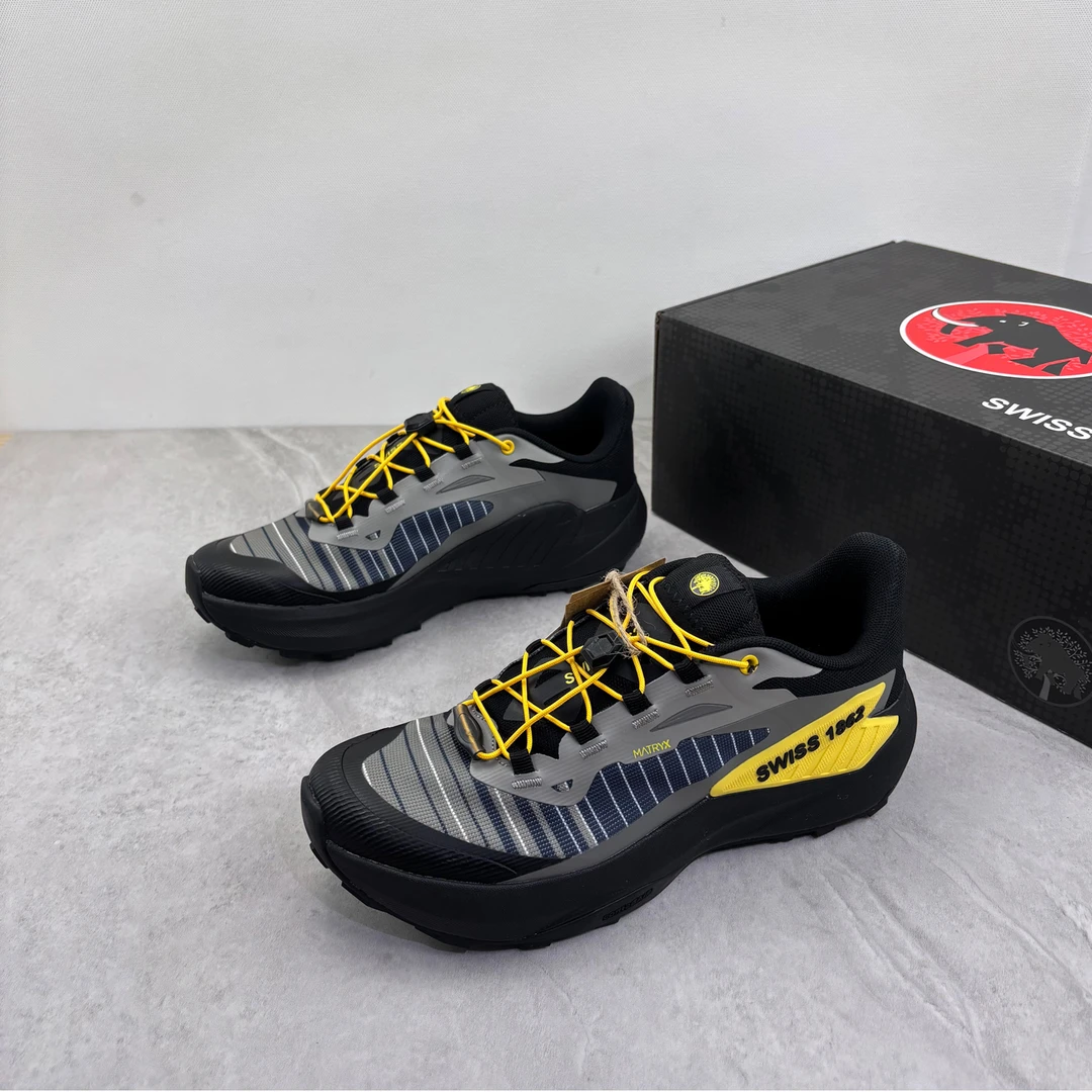 户外机能风~大牌平替快速系带时尚百搭越野鞋城市通勤户外徒步鞋