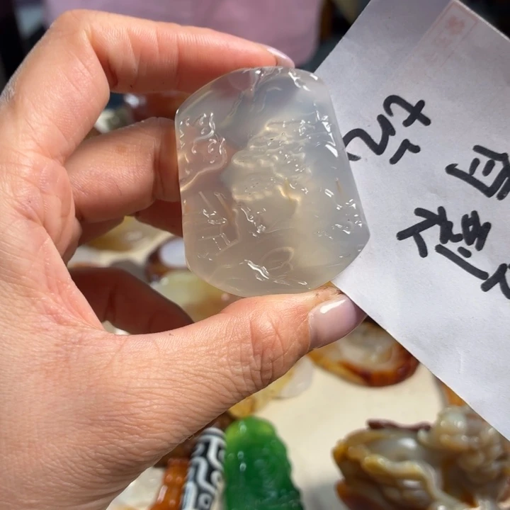 玛瑙/玉髓未镶嵌吊坠(不含链)