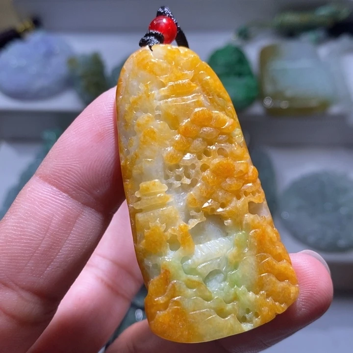 【闪购商品】翡翠未镶嵌颈饰11111111111111