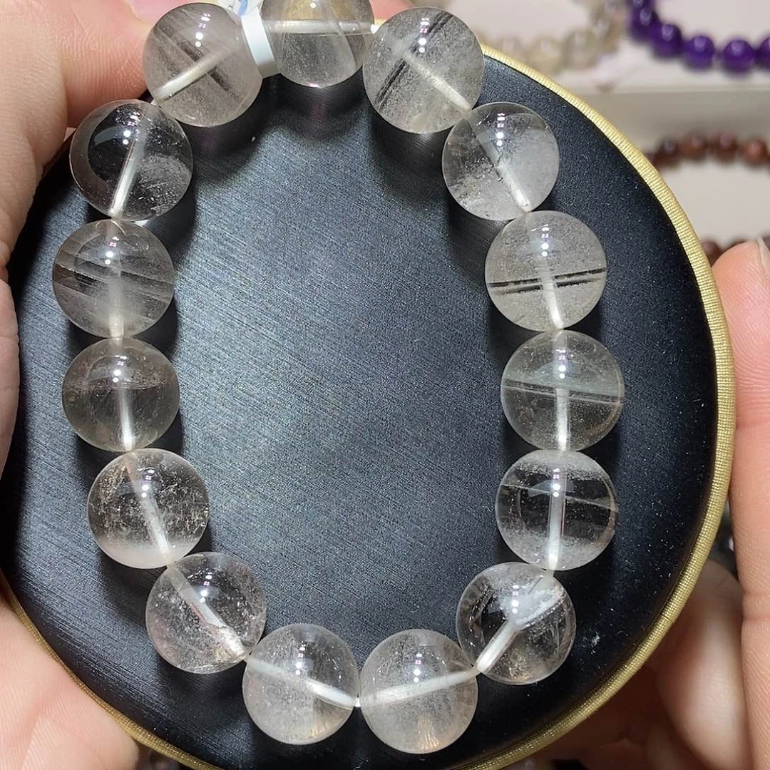 未镶嵌水晶手链灰幽灵14+