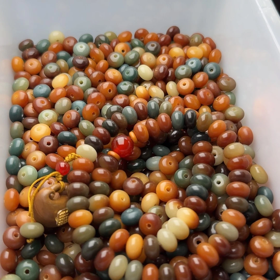 菩提根/象牙果吊坠120颗敦煌9算盘