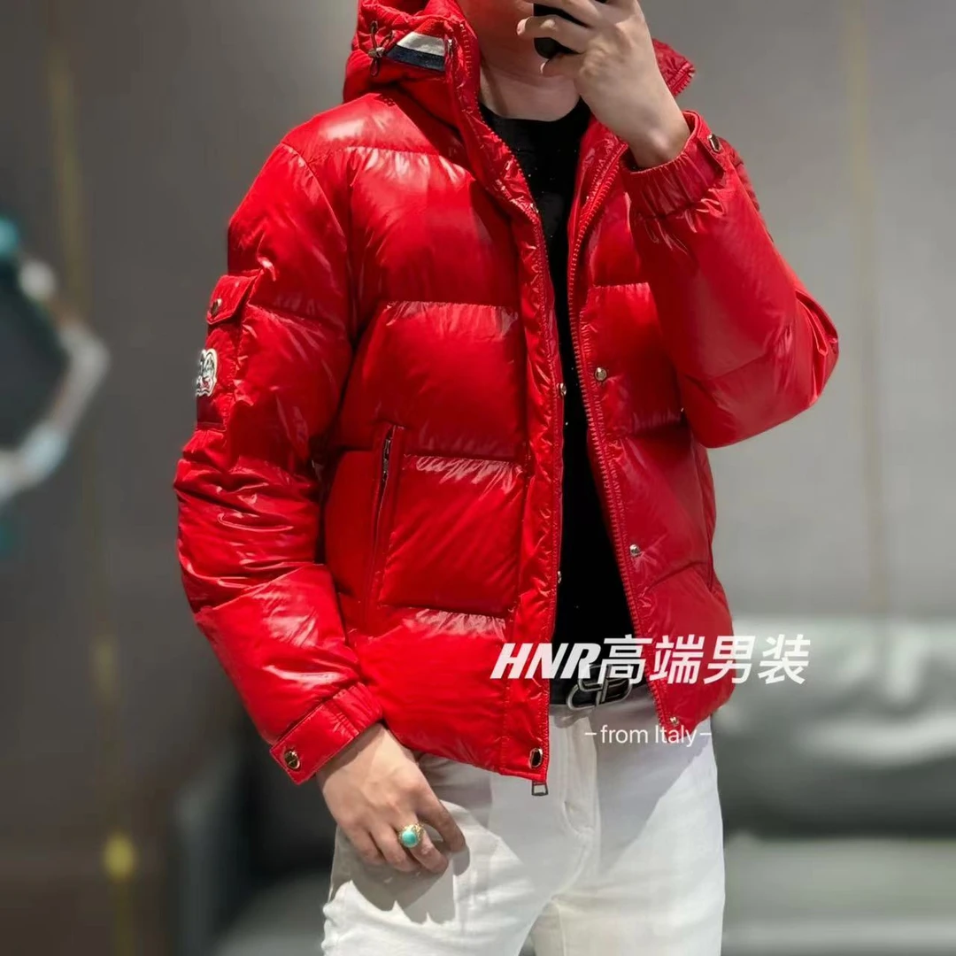 2024秋冬新款纯色连帽拉链款双口袋休闲时尚百搭羽绒服2906