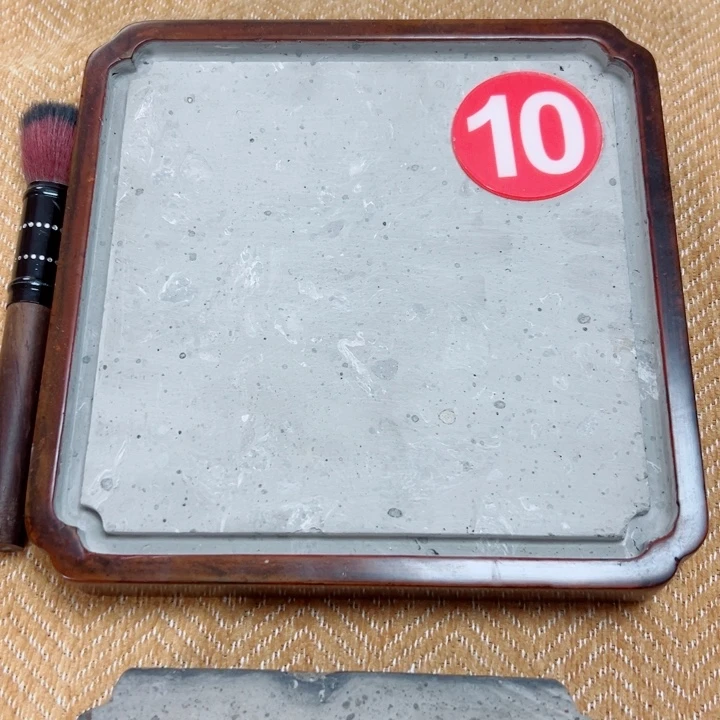 砖雕大漆金砖壶承，小干泡19厘米，微瑕