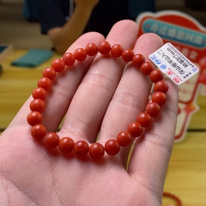 未镶嵌手链南红玛瑙7m多样性发一