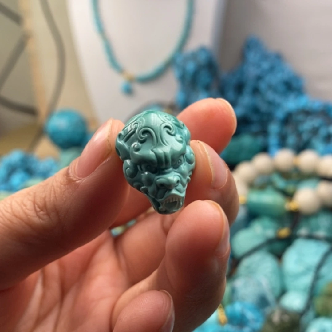 【闪购商品】未镶嵌绿松石珠宝半成品