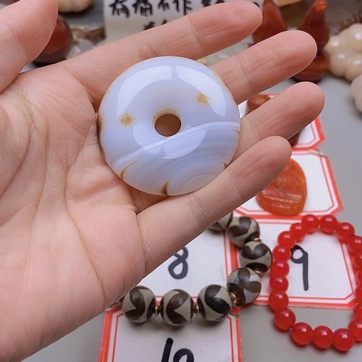 【闪购商品】未镶嵌玛瑙/玉髓珠宝半成品●****✺