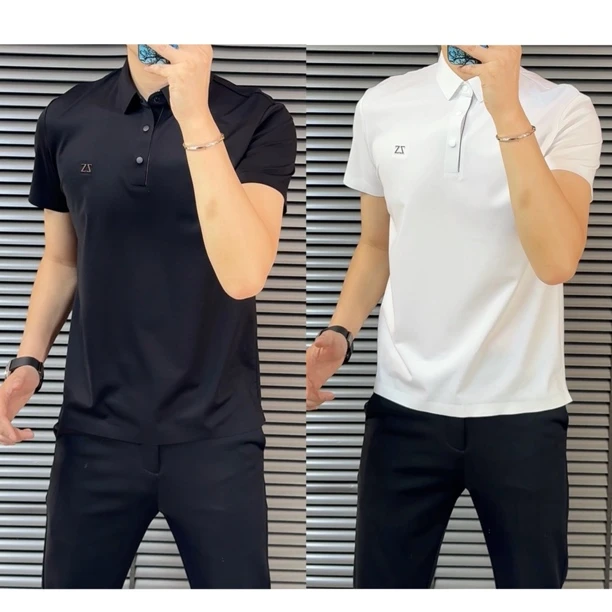 小雨男装｜2562春夏新品定制薄款顺滑无痕抗皱Polo衫Z