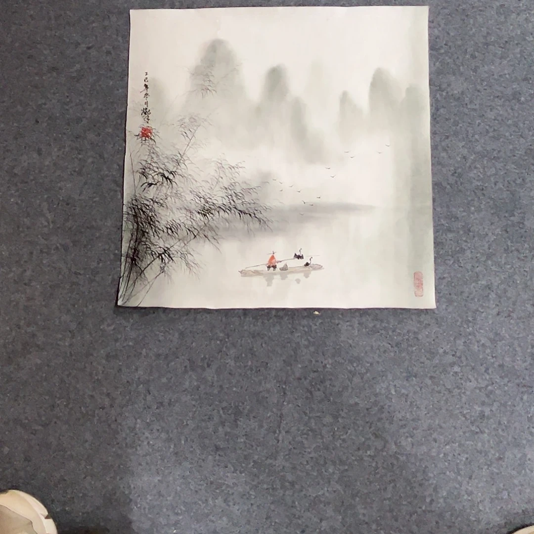 国画精品手绘国画作品