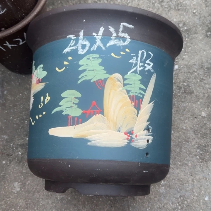 紫砂花盆特价清仓