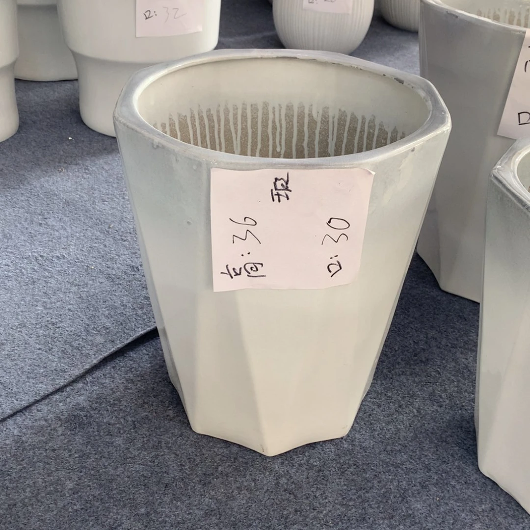 高温陶瓷花盆微瑕