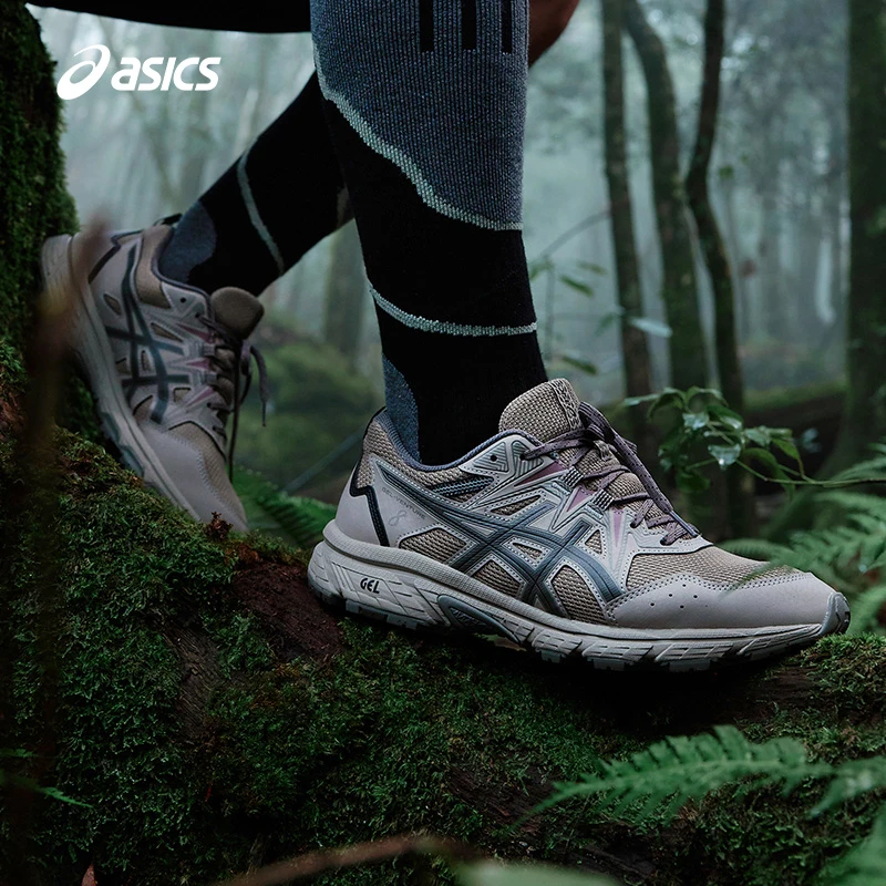 跑者美学 ASICS亚瑟士GEL-VENTURE 8男女抓地缓冲回弹越野型跑鞋