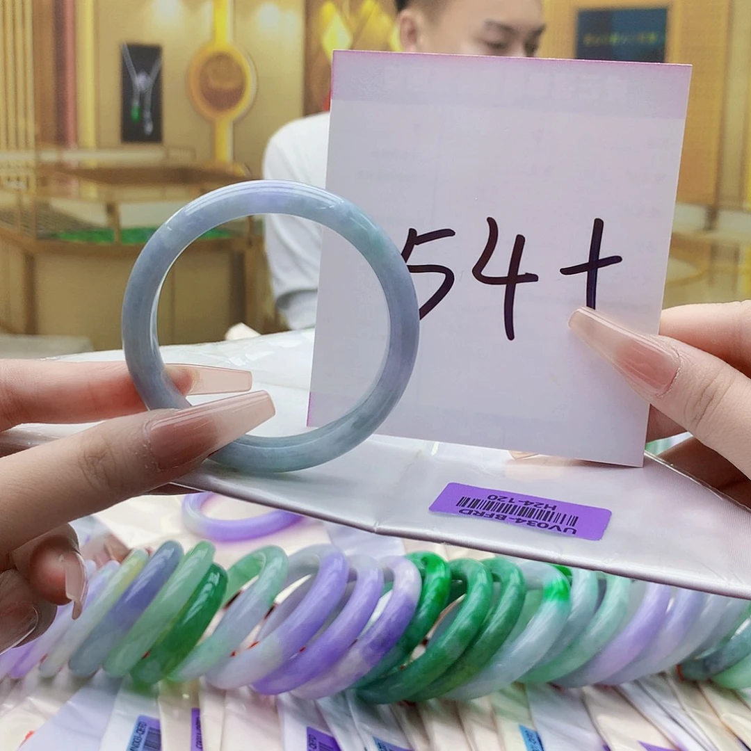 翡翠未镶嵌手镯nn