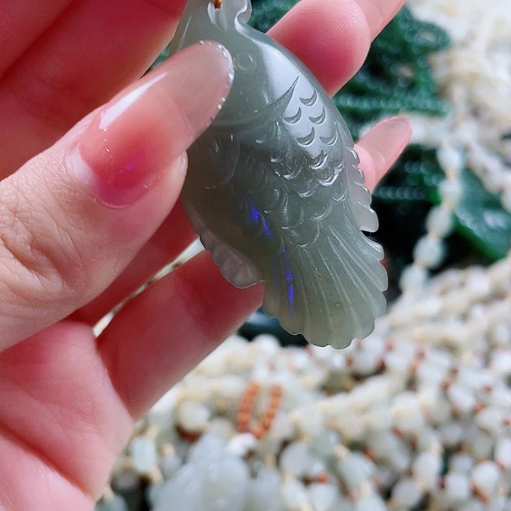 颈饰未镶嵌和田玉