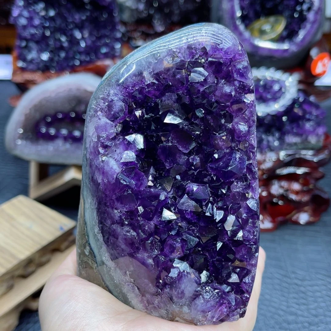 未镶嵌紫晶大型摆件（非配饰）