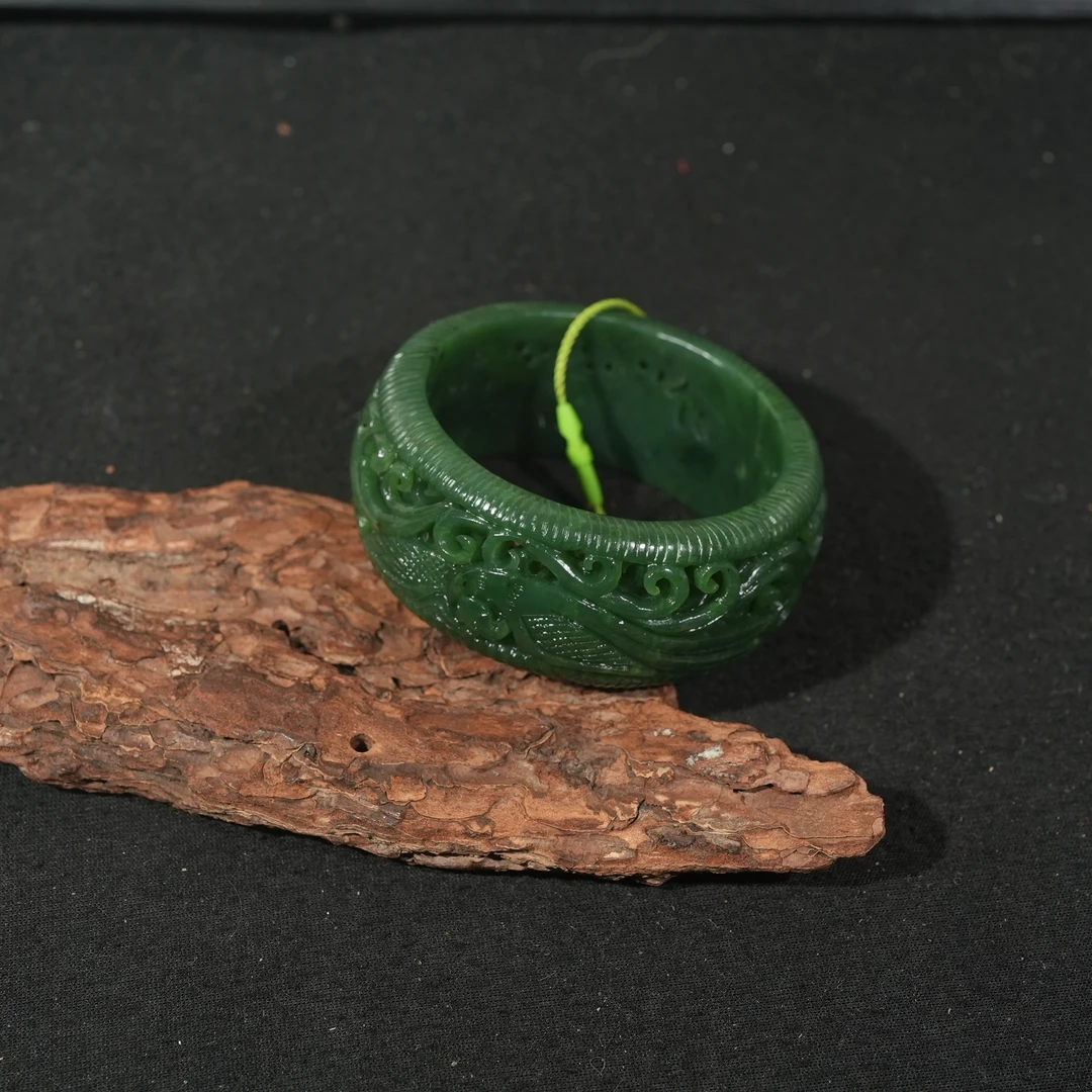 12.5香港王老板-和田玉手镯6c326