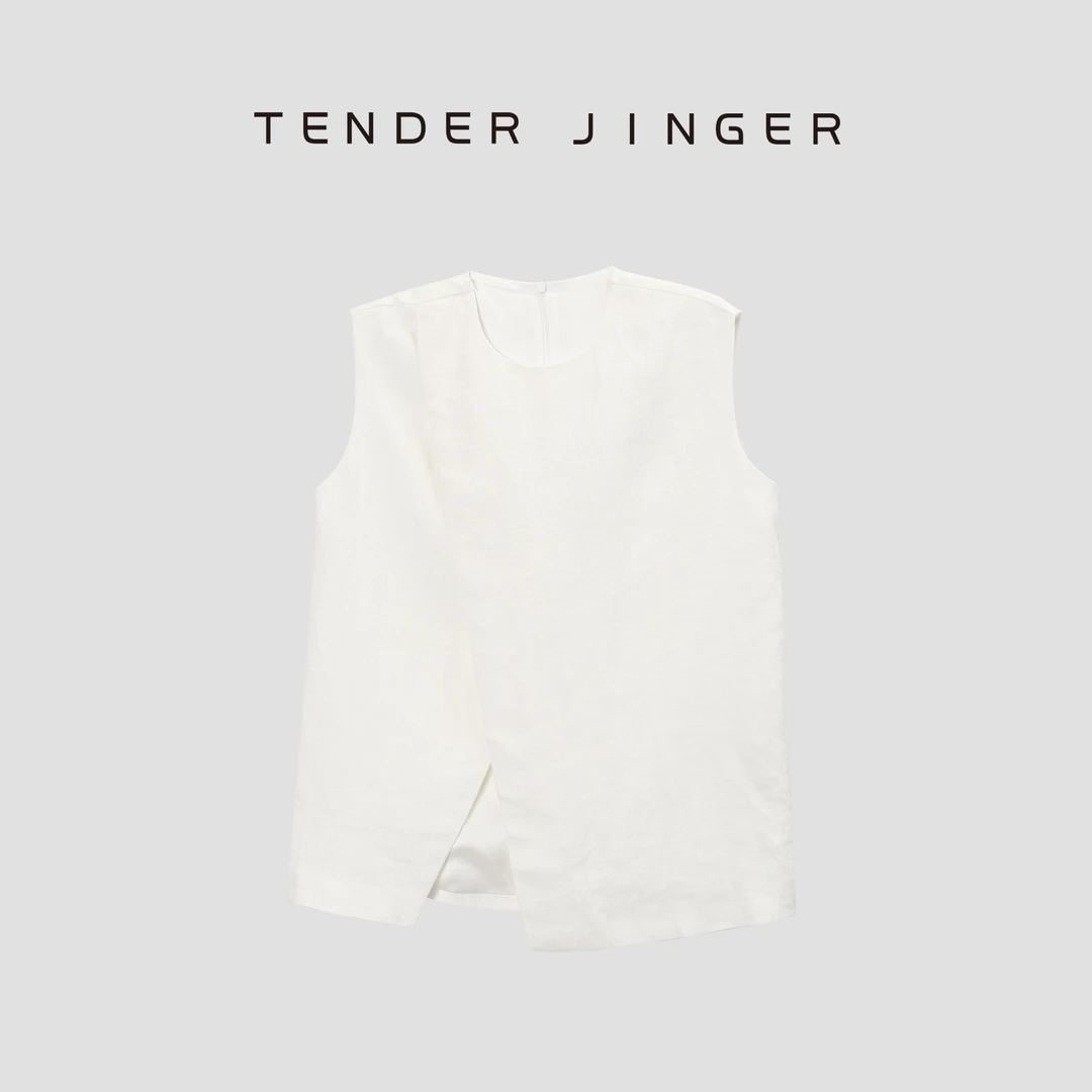 【BASICS】2024夏法式高级显瘦开叉外套T42JIZ77286