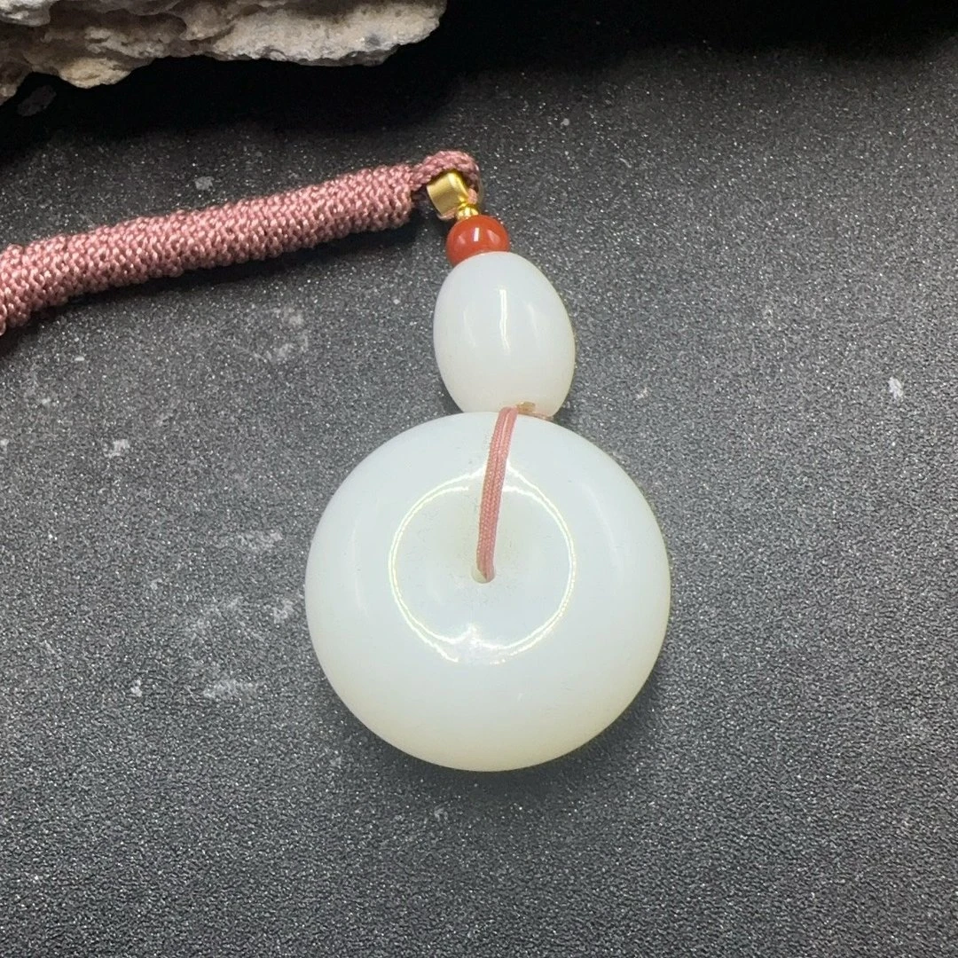 BY0118FPXQ776 和田玉平安扣