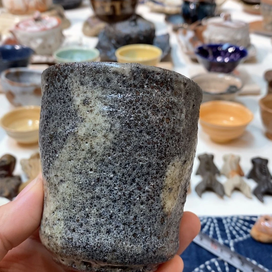 柴烧侘寂粗陶茶具