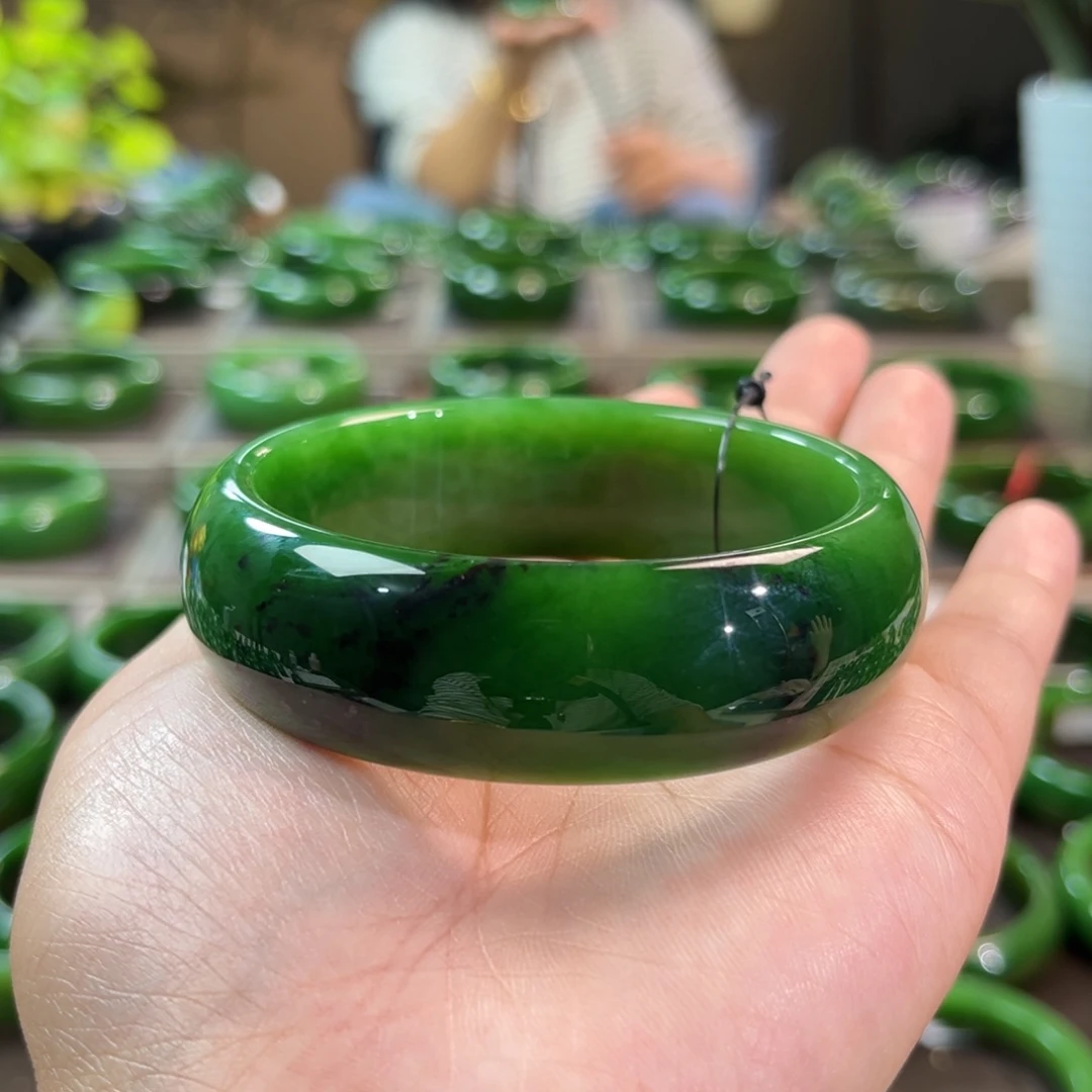 未镶嵌手镯和田玉（碧玉）5758