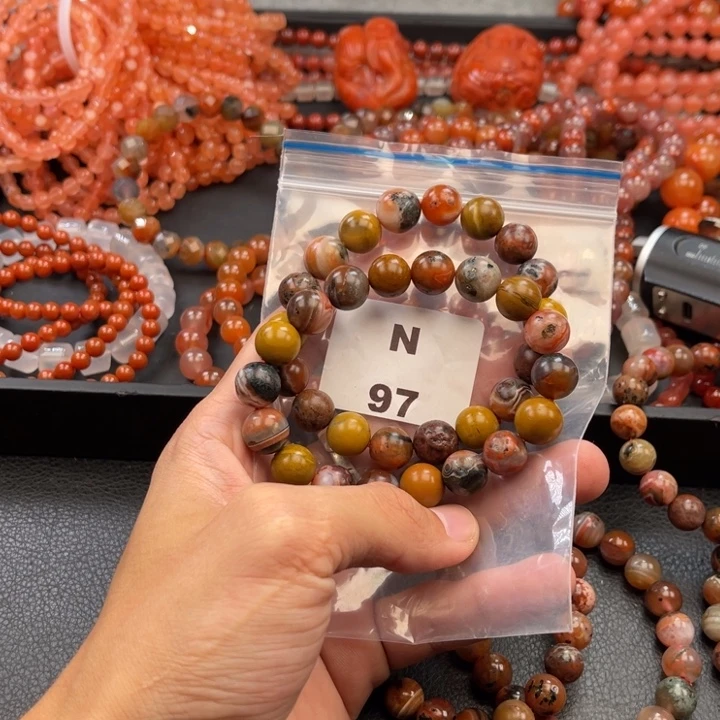 南红玛瑙未镶嵌多样性发货默认微瑕11mmx2