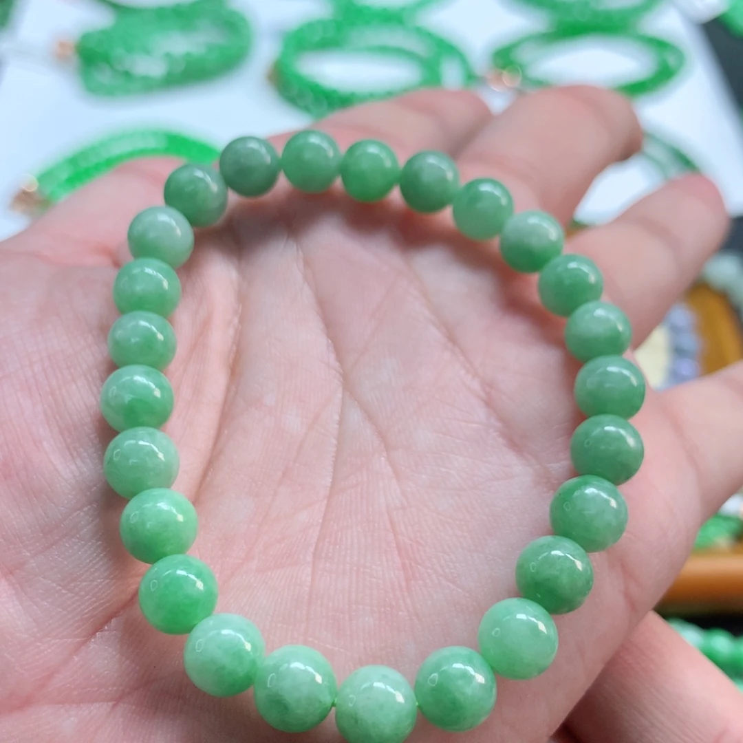 翡翠未镶嵌手链翡翠