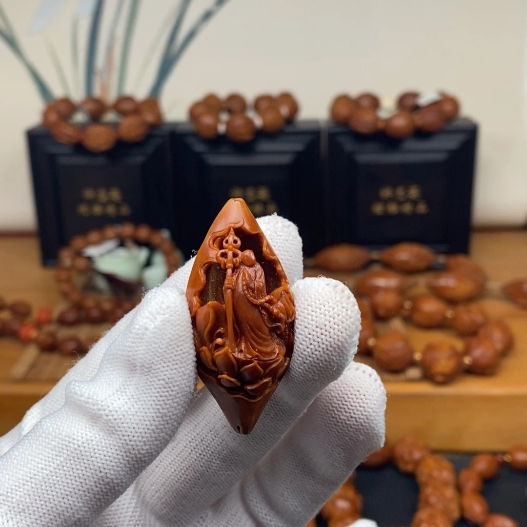 吊坠橄榄核许忠英老师无相