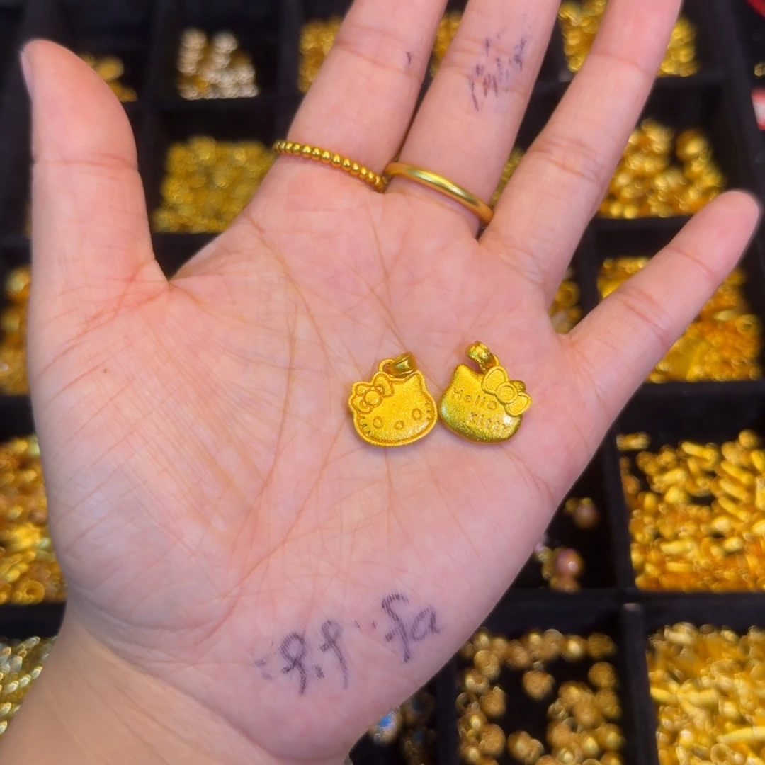 铜合金纯色凯特猫吊吊1个