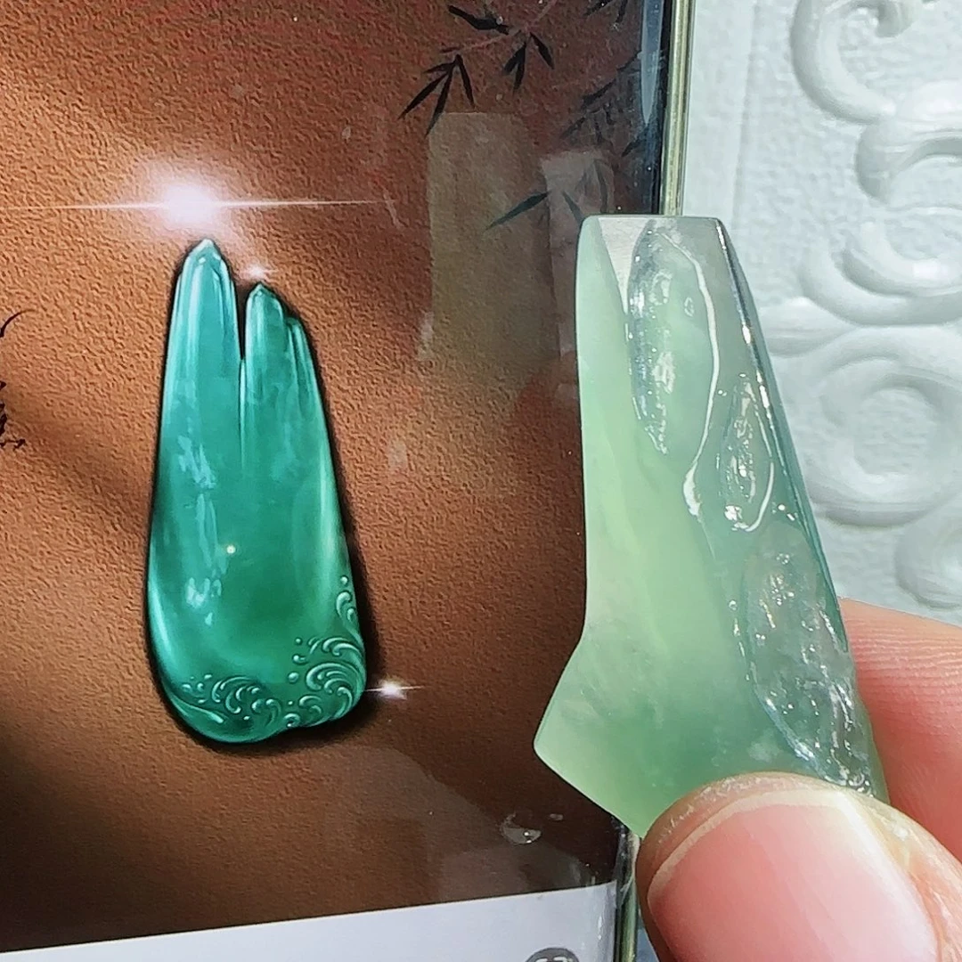 未镶嵌定制翡翠缅甸天然A货翡翠含老师工艺