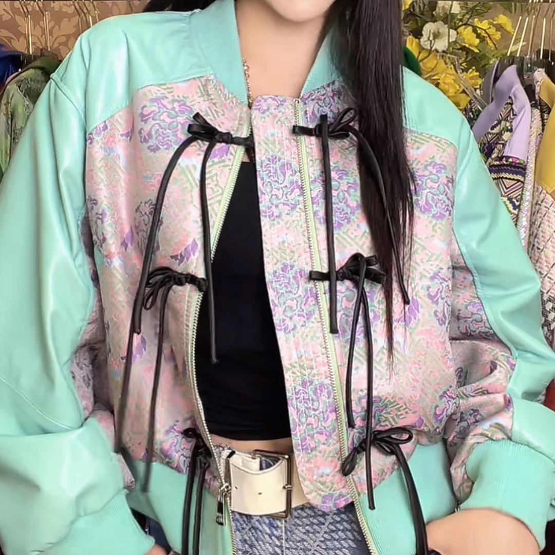 983女宽松型常规款休闲风短外套时尚国风休闲