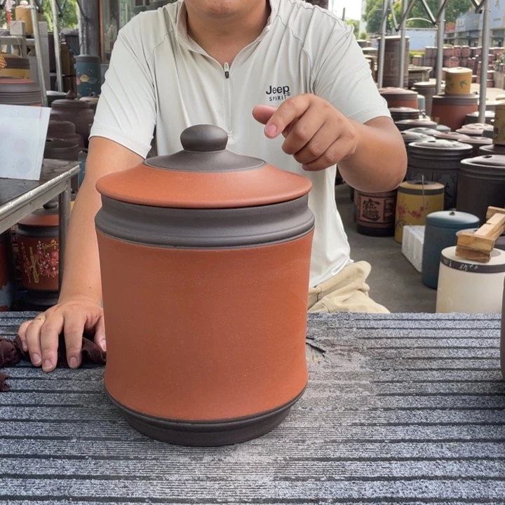 紫泥茶叶罐茶叶罐
