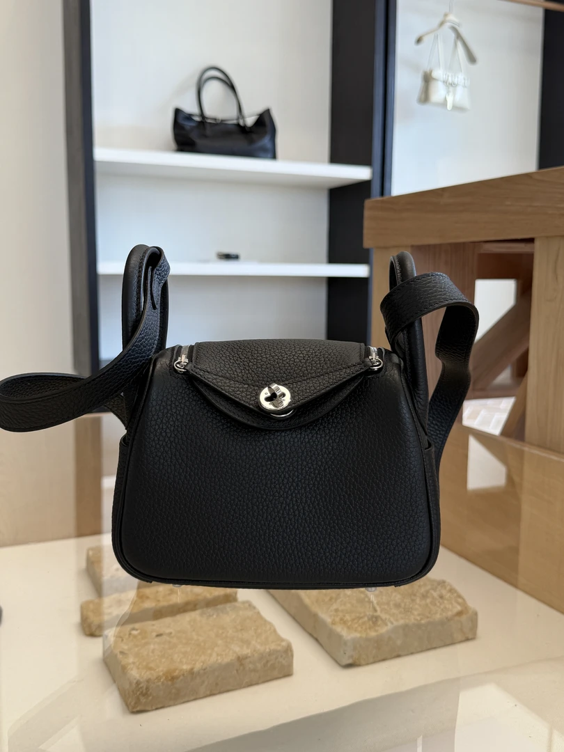 【琳子包】进口原厂TC牛皮 进口蜡线 全钢五金 小号 可手提可斜挎