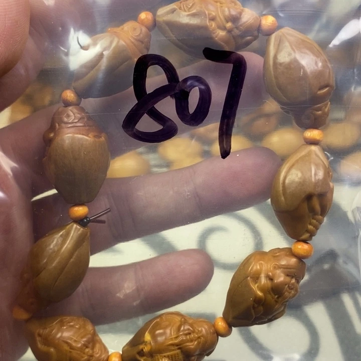 橄榄核手串/手链橄榄核雕工艺手串