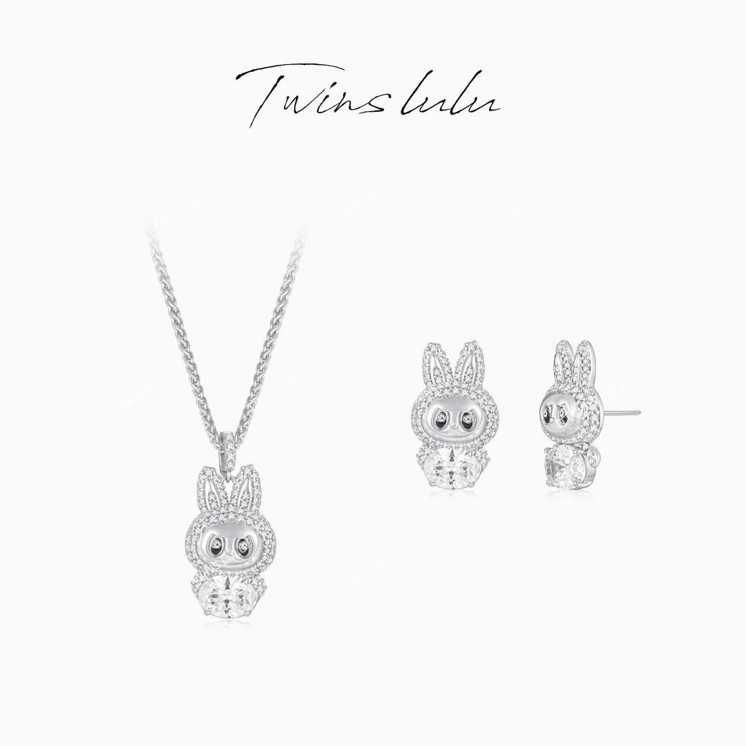 TWINS LULU 【拉布布】圣诞节 简约百搭高级感拉布布项链TSJ7830