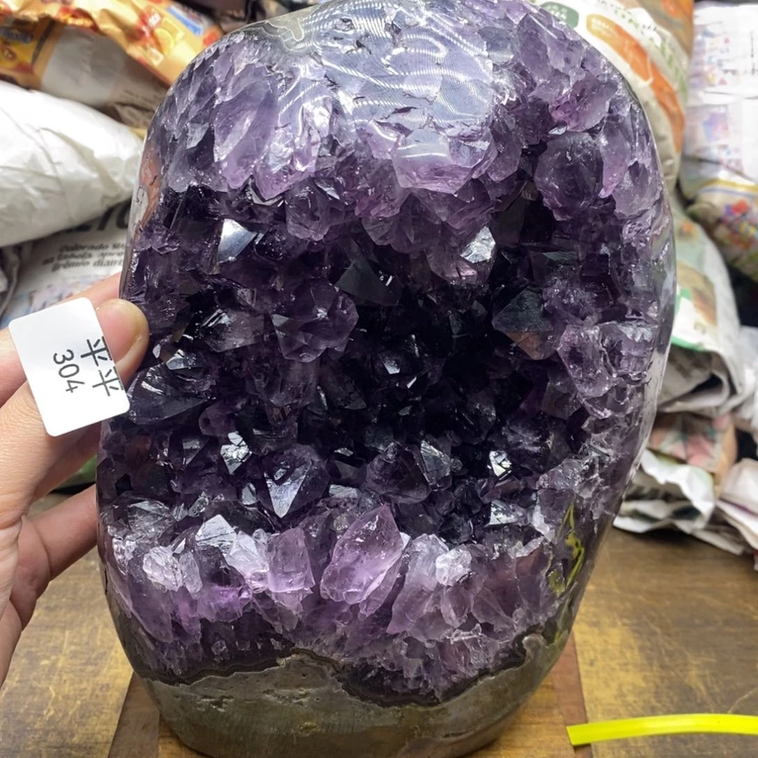 紫晶乌拉圭未镶嵌