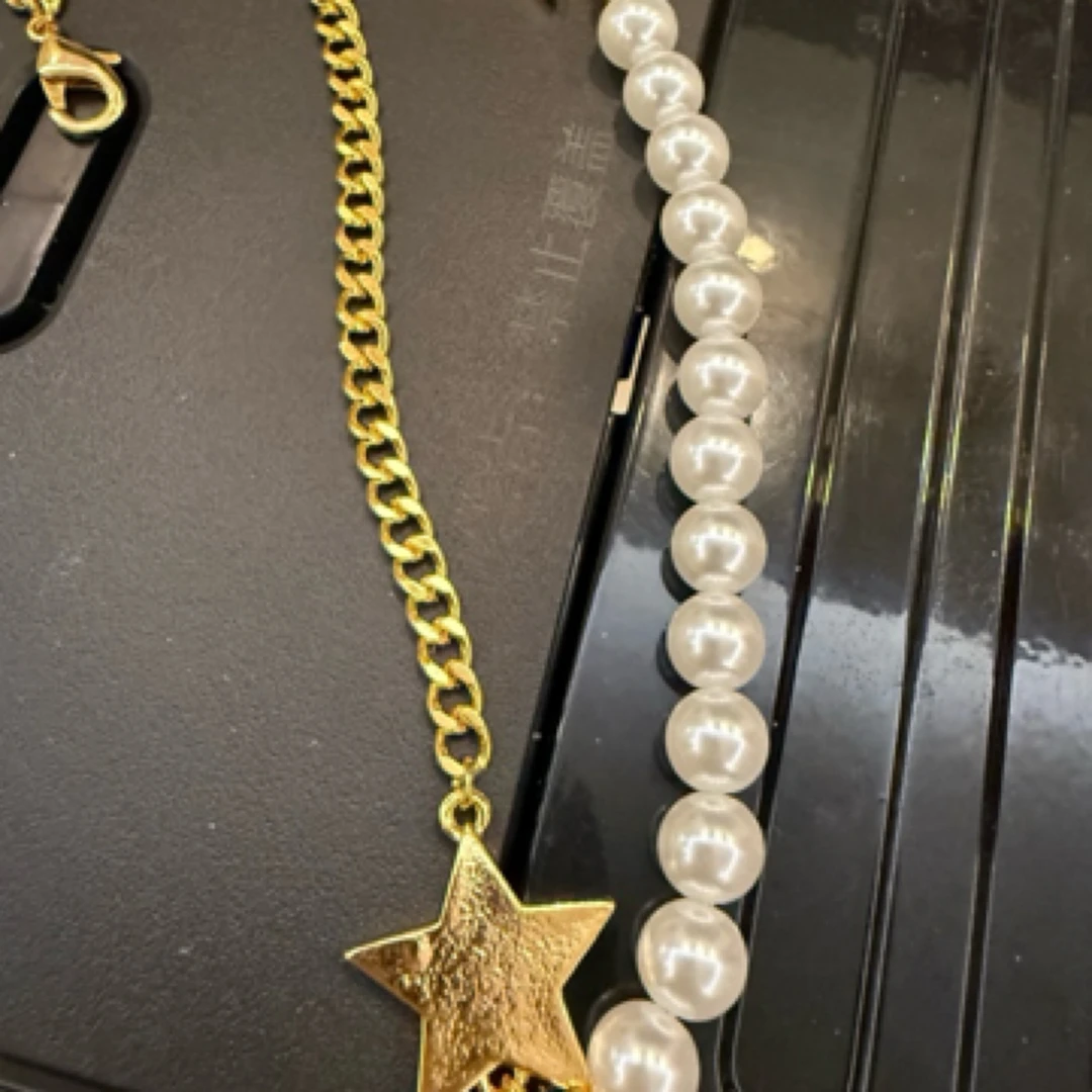 铜合金项链 奈奈珠星颈链项链必入