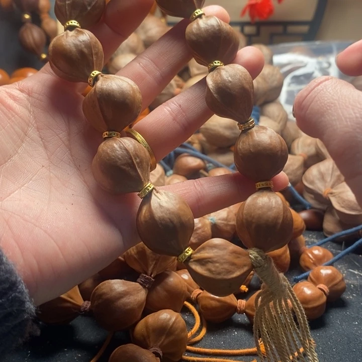 手串/手链橄榄核四花孤品瑕疵