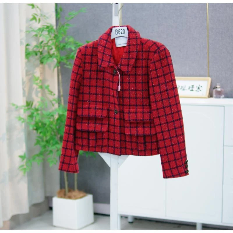 620 AA61女装气质小香风外套（默认剪标偶有微瑕介意不拍）