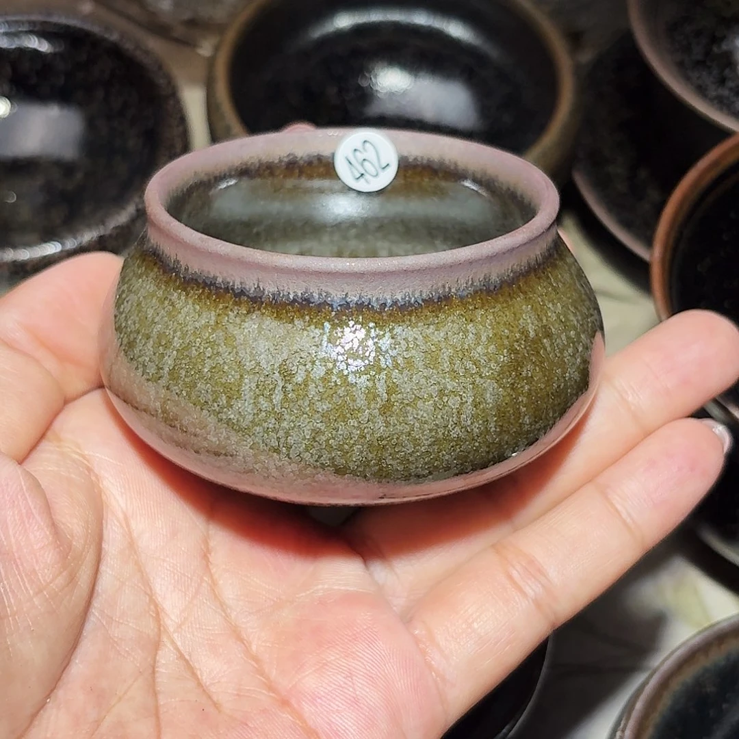 茶盏义兴龙窑建盏462微瑕