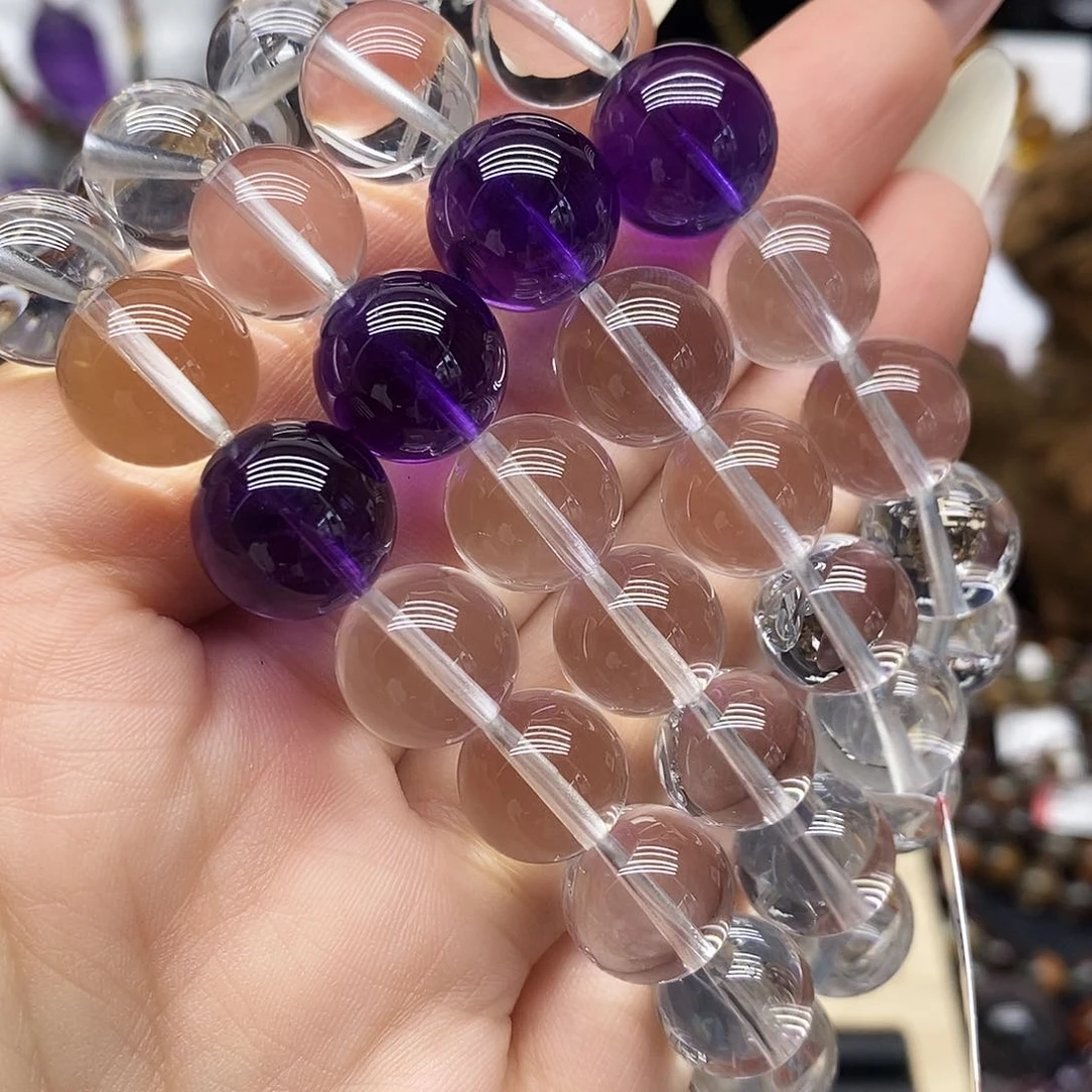 水晶手链未镶嵌天然手链