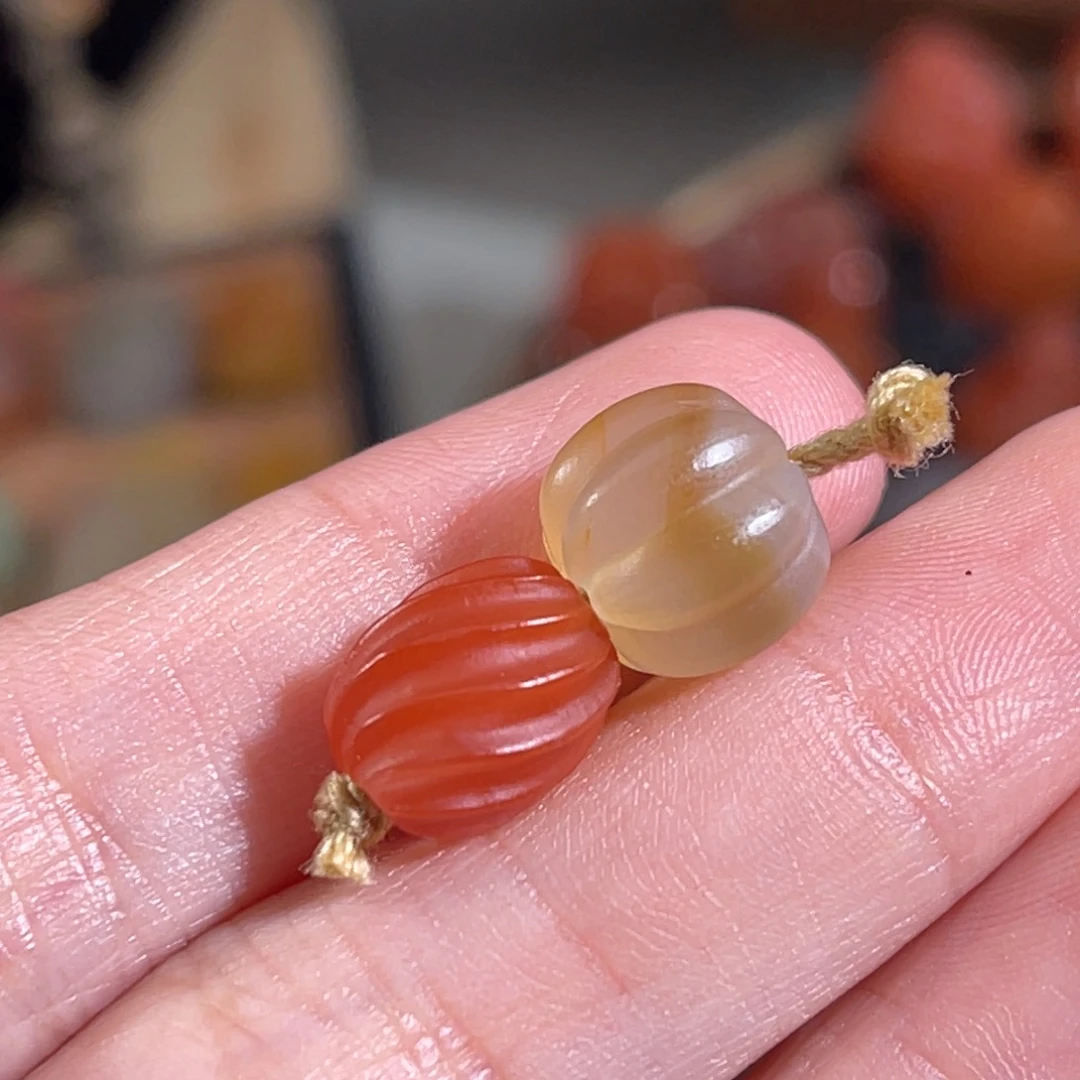 南红玛瑙未镶嵌配饰套装不退换