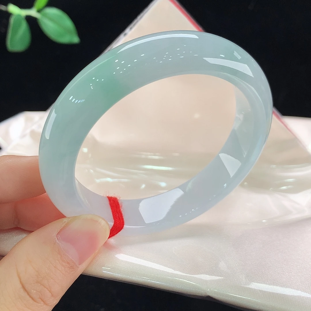 翡翠未镶嵌手镯0178
