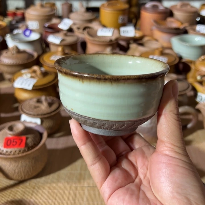 缸100 毫升原谷烧高温粗瓷